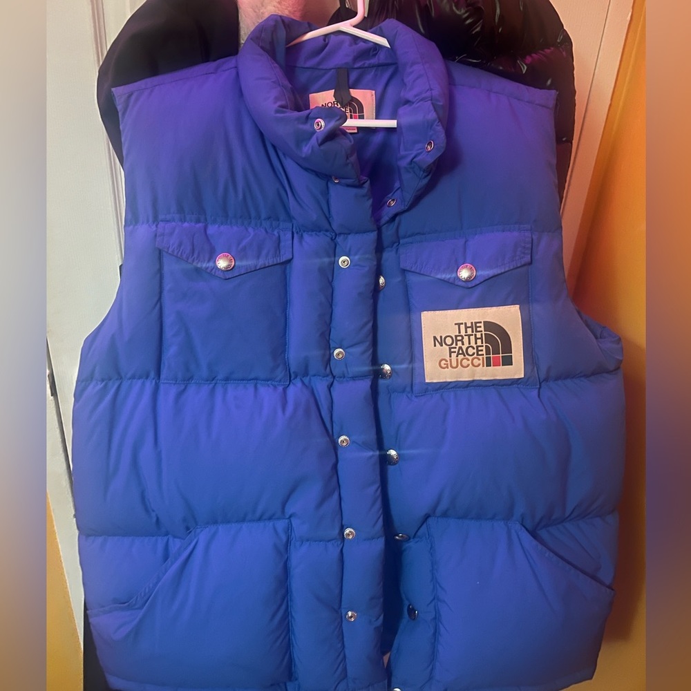 The North Face x Gucci down vest